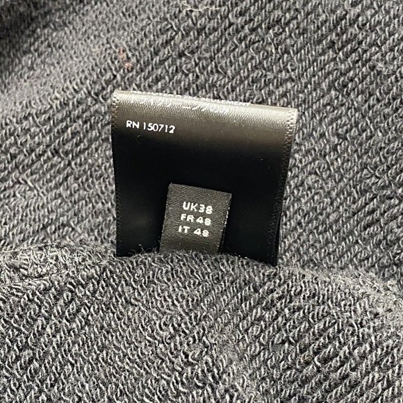 100% Auth NWT Amiri Black Coffee Graphic Print Crew Neck Sweatshirt Oversized M - Picture 3 of 11